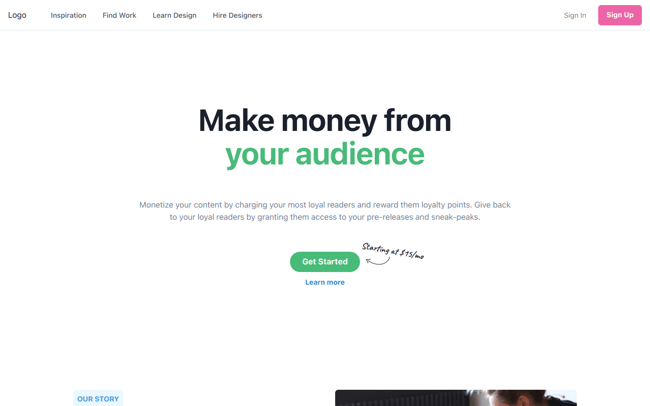 Landing Page